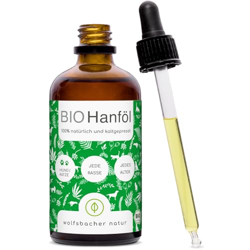 Bio Hanföl für Hunde