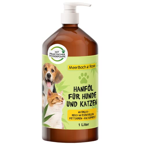 Naturprodukt Hanföl für Hunde