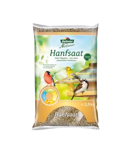 Dehner Natura Premium Hanfsaat für Vögel