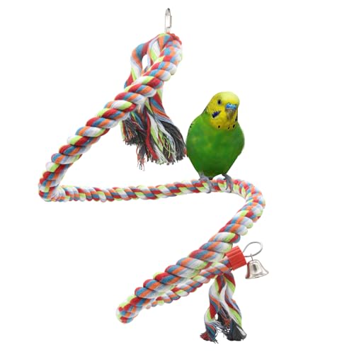 160 cm Vogel Hanfseil