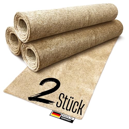 ProFlora® Nagerteppich aus 100% Hanf - Biologisch abbaubare Hanfmatten