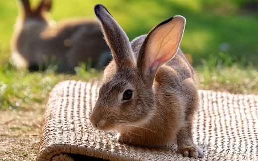 Kuschelige Hanfmatten für dein Kaninchen